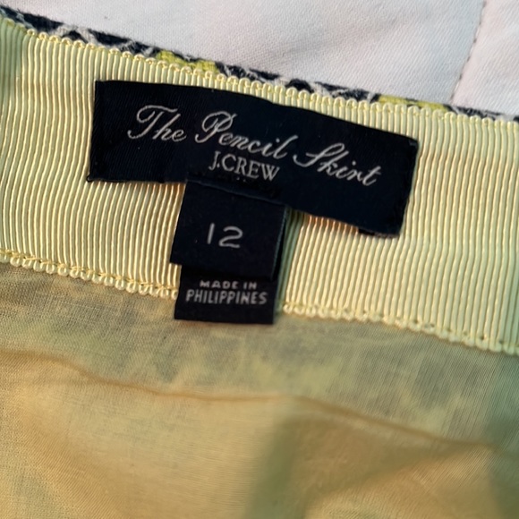 J. Crew Pencil Skirt- size 12 - Picture 4 of 6